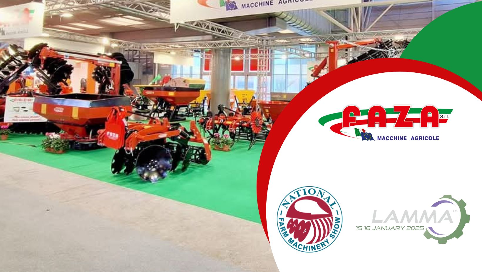 LAMMA2025 e National Farm Machinery Show 2025.